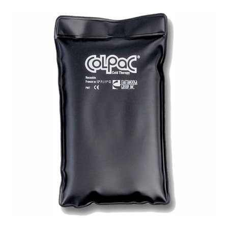 Fabrication Enterprises ColPaC Heavy-Duty Black Urethane Reusable Cold Pack, Half Size 6-1/2" x 11" 00-1562